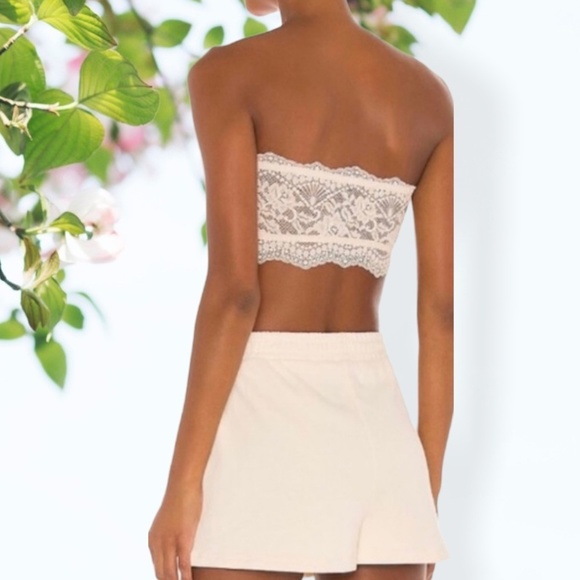 FREE People Lace Bandeau Top - Picture 4 of 10